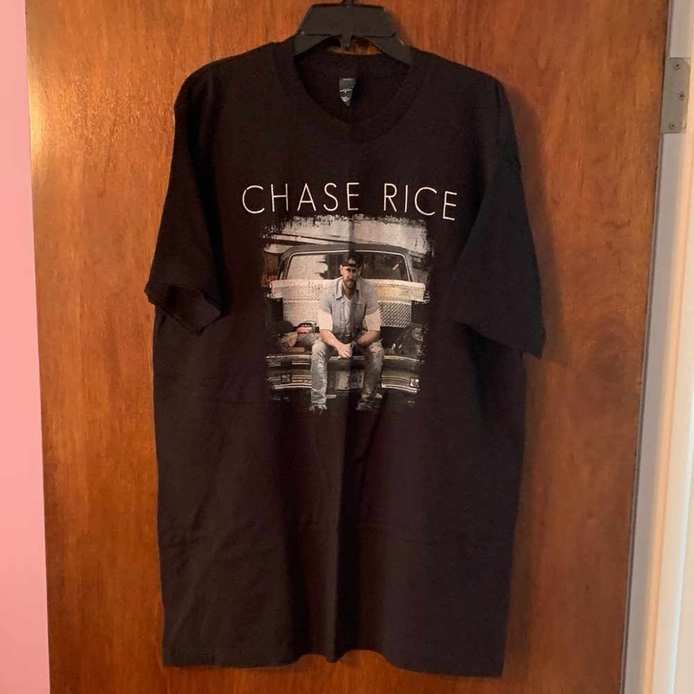 Chase Rice Black Graphic T-Shirt